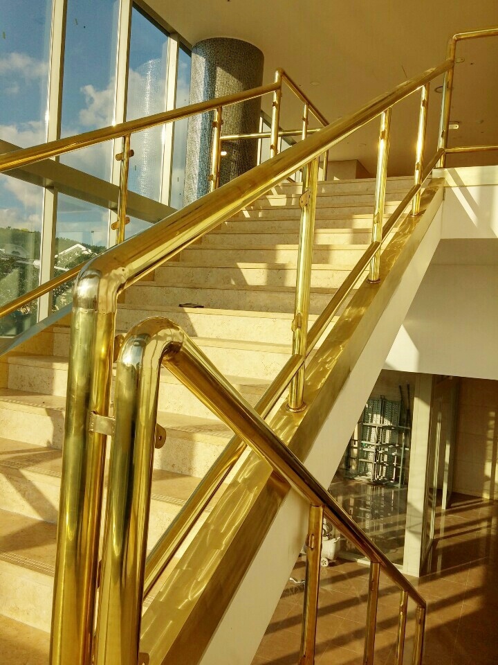 신주 강화유리 핸드레일