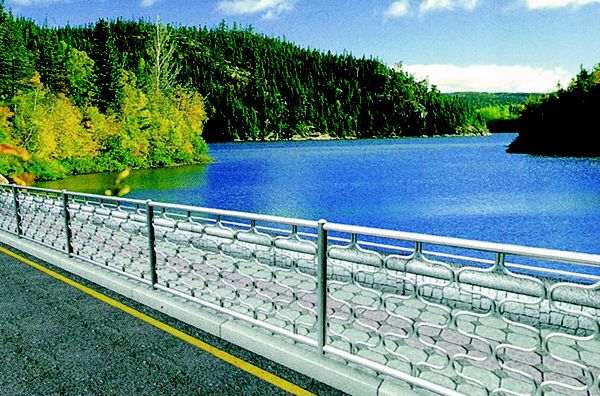 도로경계 가드레일(휀스)