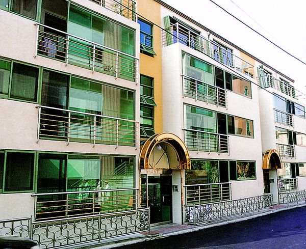 발코니 난간대(가로간살형)